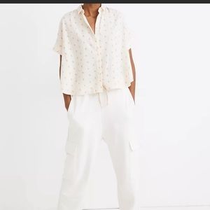 Madewell | Hilltop Shirt in Mini Orange